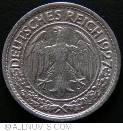 Image #2 of 50 Reichspfennig 1927A