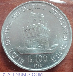 100 Lire 1988