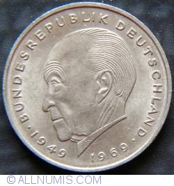 Image #2 of 2 Mărci 1974 F - Konrad Adenauer