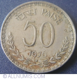 Image #1 of 50 Paise 1976 (H)