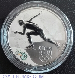 3 Ruble 2014 - Jocurile Olimpice de Iarna - Patinaj Viteza