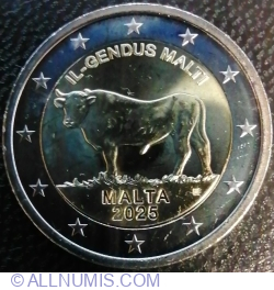 2 Euro 2025 - Serie Native Species: The Maltese Ox