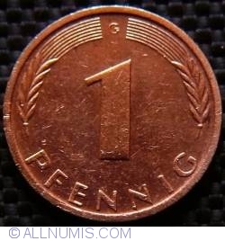 Image #1 of 1 Pfennig 1975 G