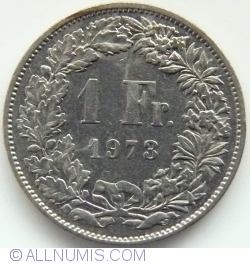 Image #1 of 1 Franc 1973