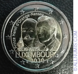 Image #2 of 2 Euro 2020 - The 200th anniversary of the birth of Prince Henri