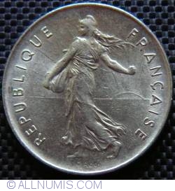 Image #2 of 5 Francs 1976
