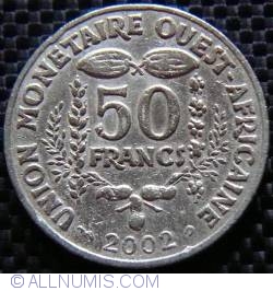 50 Franci 2002