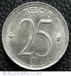 25 Centimes 1964 Belgie