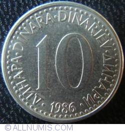 Image #1 of 10 Dinari 1986