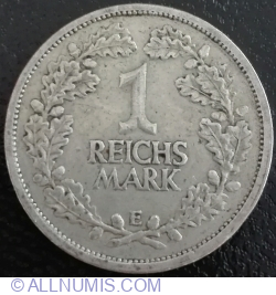 Image #1 of 1 Reichsmark 1926 E