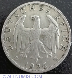 Image #2 of 1 Reichsmark 1926 E