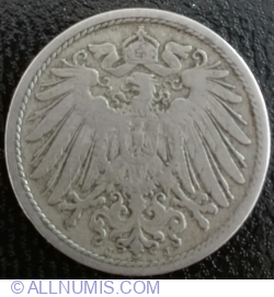 Image #2 of 10 Pfennig 1890 J