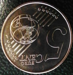 Image #1 of 5 Euro Cent 2023