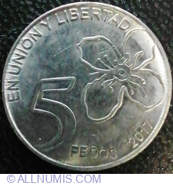 Image #1 of 5 Pesos 2017