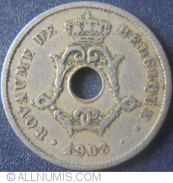 10 Centimes 1903 (Belgique) small date