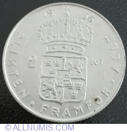Image #1 of 2 Kronor 1956