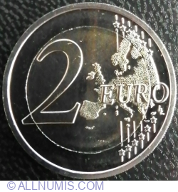 2 Euro 2023 A - 1275th Anniversary - Birth of Charlemagne