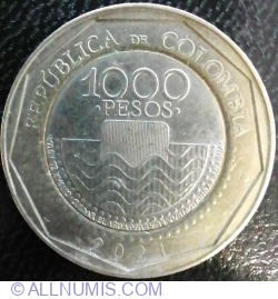 Image #1 of 1000 Pesos 2021