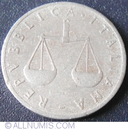 Image #2 of 1 Lira 1953