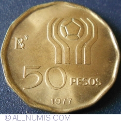 Image #1 of 50 Pesos 1977