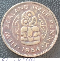 1/2 Penny 1964