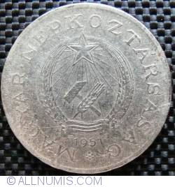 Image #2 of 2 Forint 1951
