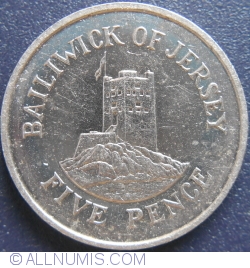 5 Pence 1988