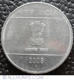 Image #2 of 1 Rupee 2008 (B)
