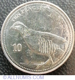 Image #1 of 10 Pence 2020 BA - Barbary Partridge