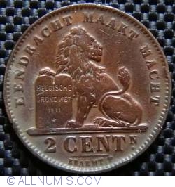 Image #1 of 2 Centimes 1910