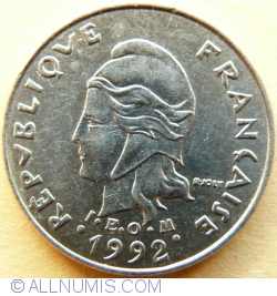 Image #2 of 10 Francs 1992