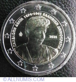 2 Euro 2024 - 150th anniversary of the birth of Penelope Delta