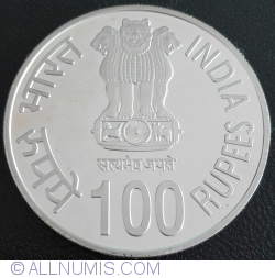 Image #1 of 100 Rupees 2007 (M) -  First War of Independence