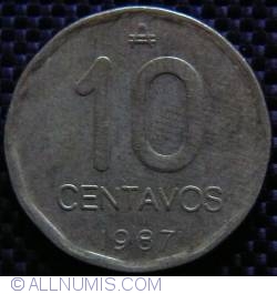 Image #1 of 10 Centavos 1987