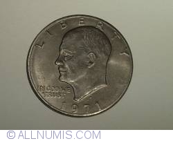 Image #2 of Eisenhower Dollar 1971 D