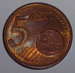 Image #1 of 5 Euro Cent 2010 F