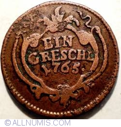 1 Greschl 1765 - Varianta cu punct după an