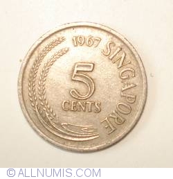 Image #1 of 5 Cents 1967