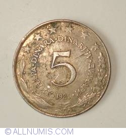 5 Dinara 1981