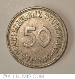 Image #1 of 50 Pfennig 1971 F