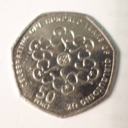 50 Pence 2010 - 100th Anniversary of the Girl Guides
