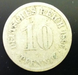 10 Pfennig 1896 D