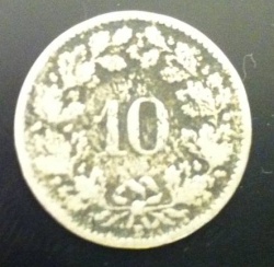 Image #1 of 10 Rappen 1904