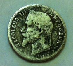 Image #2 of 50 Centimes 1864