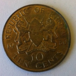 Image #1 of 10 Cents 1980