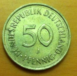 Image #1 of 50 Pfennig 1981 J