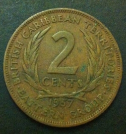 Image #1 of 2 Cents 1957