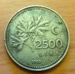 Image #1 of 2500 Lire 1993