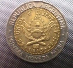 Image #2 of 1 Peso 1996