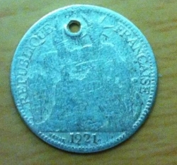 10 Centimes 1921